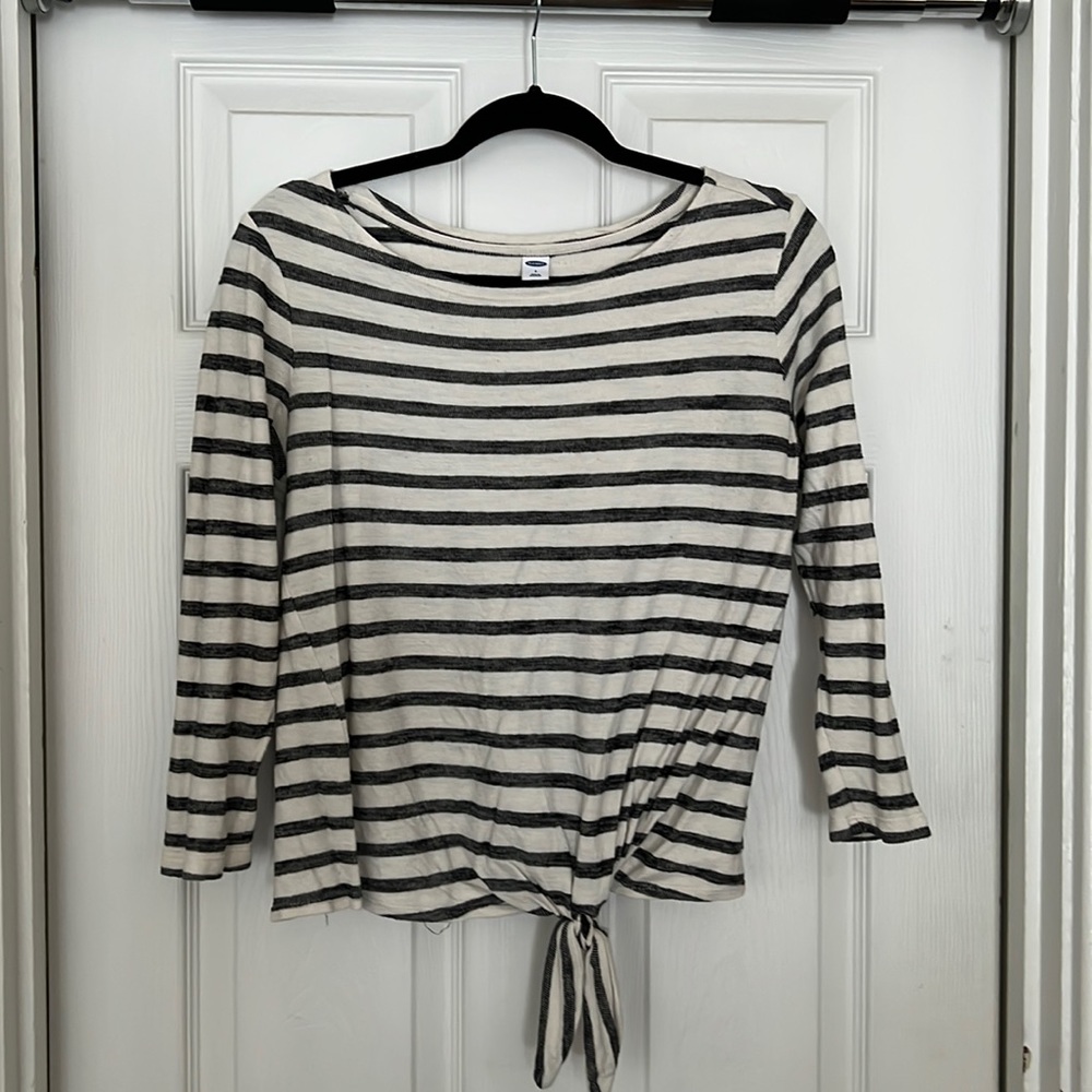 Old Nacvy 3/4 sleeve top